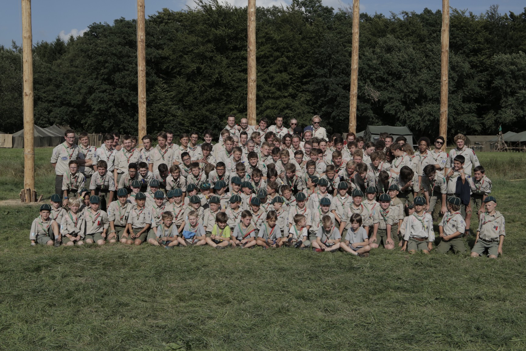 Sint-Martinus den XIIde - Kamp Nivezé Groepsfoto's